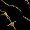 15146487398 Corrente20Cadeado2015Mm20Com20Crucifixo20Palito20P20Banhados20A20Ouro201000