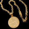 15146566121 Corrente20Cadeado208Mm20Com20Pingente20Vencer20Ou20Vencer20Banhados20A20Ouro