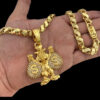 15148924558 Cordao20Friso20S208Mm20Mc20Poze20Banhado20A20Ouro2018K20Luxo201020Milesimos20Em20Ouro20Preto