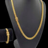 15151186814 Cordao2020Pulseira20Lacraia208M 20Banhado20A20Ouro2018K20Preto