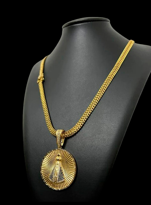 15151189878 Cordao208Mm20Lacraia2020Pulseira2010020Banhado20A20Ouro2018K20Preto