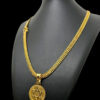15151190964 Cordao208Mm20Lacraia2020Pingente2010020Banhado20A20Ouro2018K20Luxo20Preto