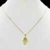 15236102521 Cordao20Feminino201Mm20Hamsa20Mao20De20Fatima20 20Banhado20A20Ouro2018K