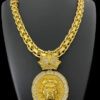 15236974679 Cordao20Cadeado20Duplo2013Mm2020Pingente20Pitbull20Personalizado20 20Banhado20A20Ouro2018K205