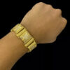 15239838991 Bracelete2018Mm20Cravejado20Personalizado20Banhado20A20Ouro2018K203