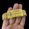 15239842692 Bracelete20Nossa20Senhora20Mae20De20Deus20Banhado20A20Ouro2018K20Elos206
