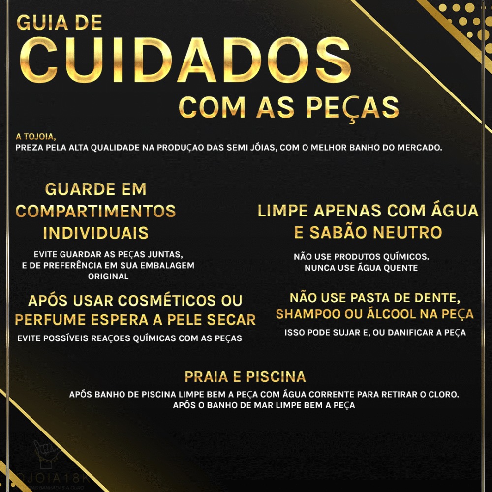 Pingente Cruz Vazada Retângular – Banhado A Ouro 18K - Imagem 5