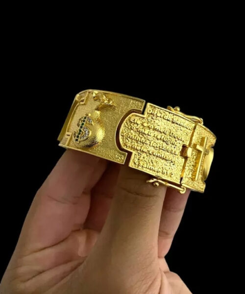 Bracelete Personalizado 35 Milímetros Tio + 7