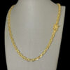 15322969248 Cordao Cadeado 5Mm Feminino Banhado A Ouro 18K 5