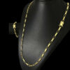 15325297062 Cordao Pulseira Tijolinho 5Mm Banhado A Ouro 18K 2