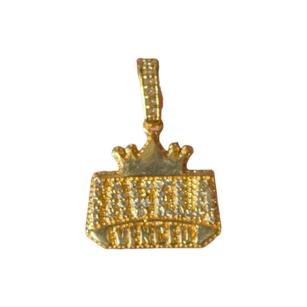 Pingente Favela Venceu P - Banhado A Ouro 18K - Imagem 2
