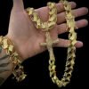 15348463101 Corrente 13Mm Dubai S Fecho Premium Pulseira 13Mm Dubai S Fecho Premium Pingente Cruz Macic