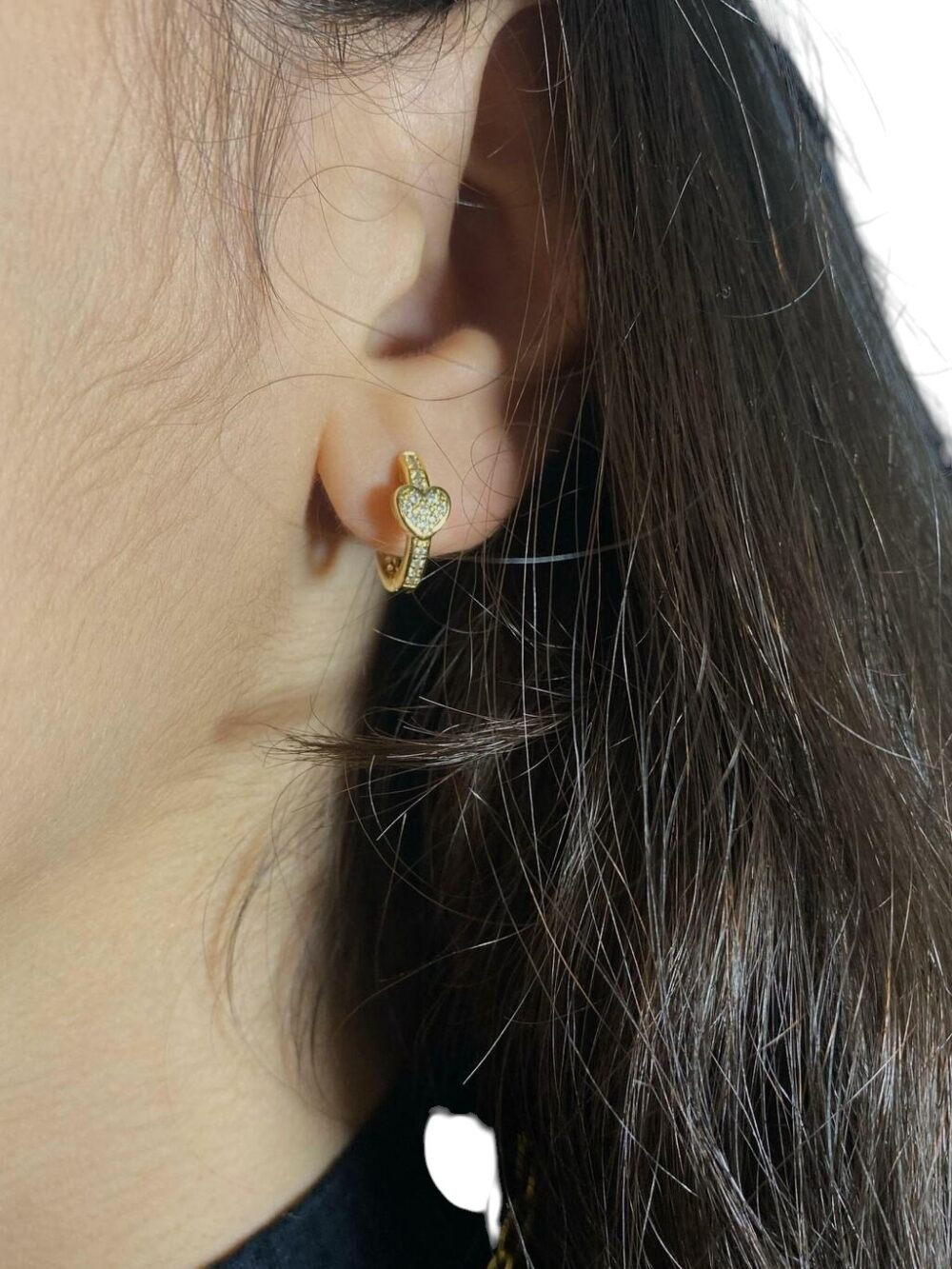 Kit Banho A Ouro 18K: Feminino Cordão Pingente, Anel, Brinco - Imagem 3