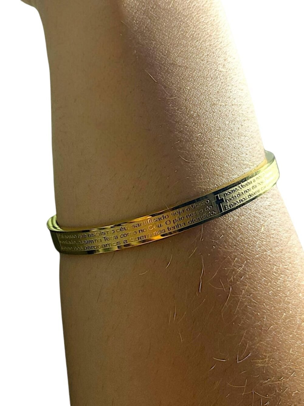 Kit Banhado: Cordão 5Mm, Relicário, Anel, Brinco, Bracelete - Imagem 3