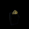 Anel Ajustavel Feminino Nossa Senhora Banhado A Ouro 18K P