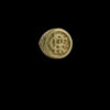 Anel Crf Redondo – Banhado A Ouro 18K5