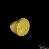 Anel Do Flamengo Crf – Banhado A Ouro 18K3
