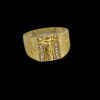 Anel Feminino Coracao Banhado A Ouro 18K34