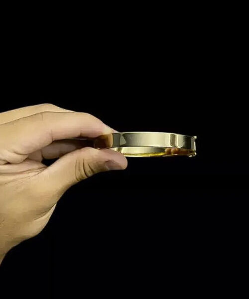 Bracelete 10 Milímetros - Banhado a Ouro 18k