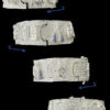 Braceletes Personalizado 35 Milimetros Misto Jesus Nossa Senhora Mao Rezando Biblia Cruz Banhado A Prata 925 Italiana P