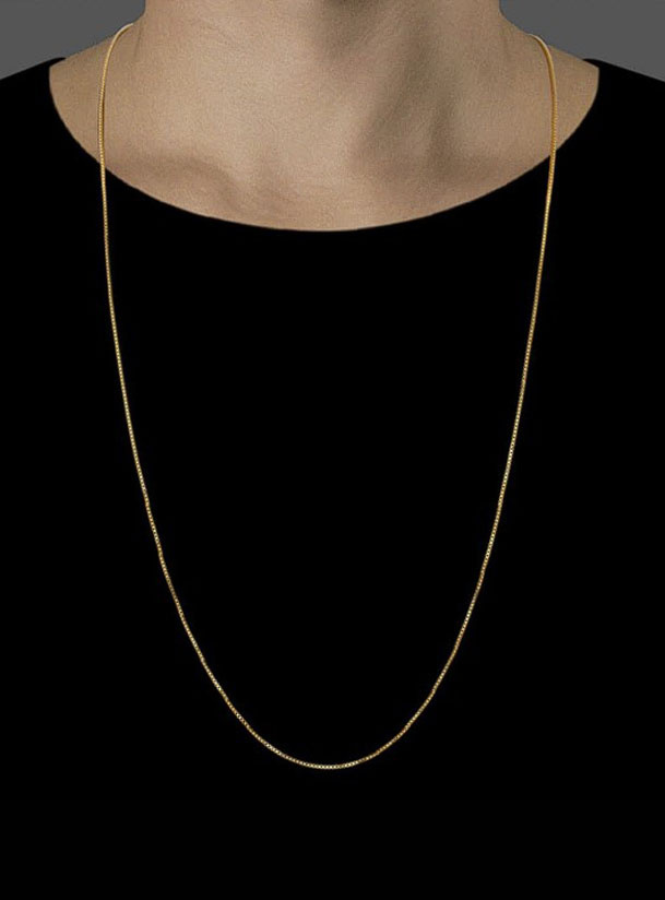 Cordao Veneziana Banhado A Ouro 18K P
