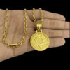 Corrente Cadeado 3Mm Pingente Estrela De Davi – Banhado A Ouro 18K2