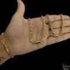 Corrente Cadeado 5Mm Pulseira – Banhado A Ouro 18K3