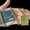 Corrente Peruana 5Mm Pingente Letra – Banhado A Ouro 18K Vasco