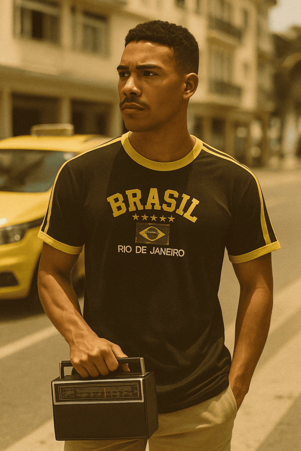 Camisa Do Brasil Bordada Adulto Unissex - Imagem 30