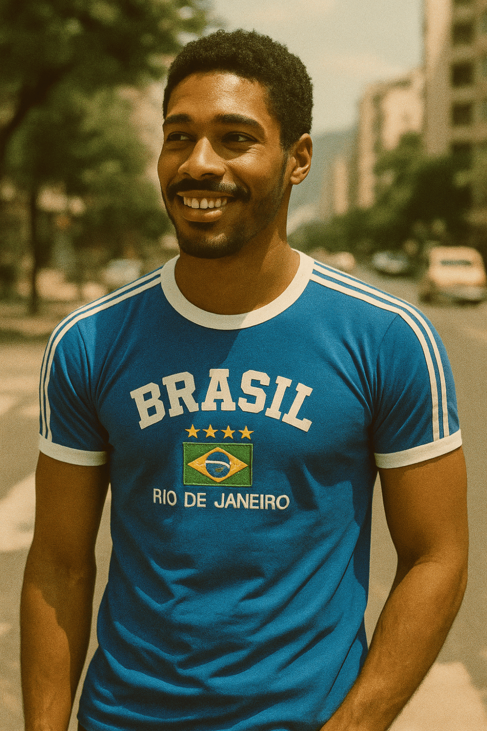 Camisa Do Brasil Bordada Adulto Unissex - Imagem 20