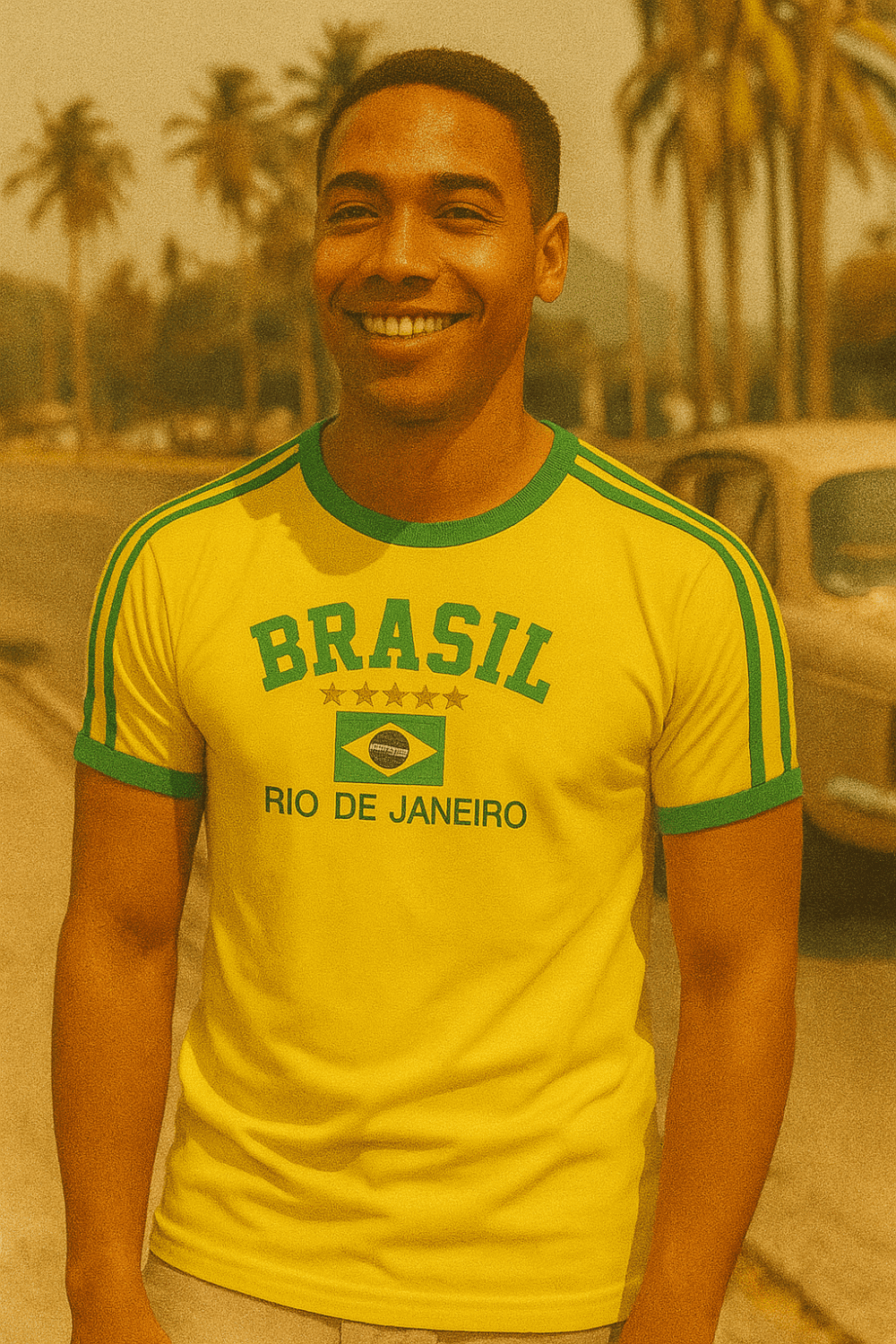 Camisa Do Brasil Bordada Adulto Unissex - Imagem 15