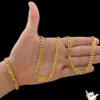 Cordao 6Mm Pingente Pulseira Pit Bull Banhado A Ouro 18Ksaasddas