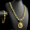 Cordao Dubai 10Mm Pulseira Pingente Banhado 2