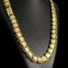Cordao Dubai Supremo 18Mm Banhado A Ouro 18K Preto
