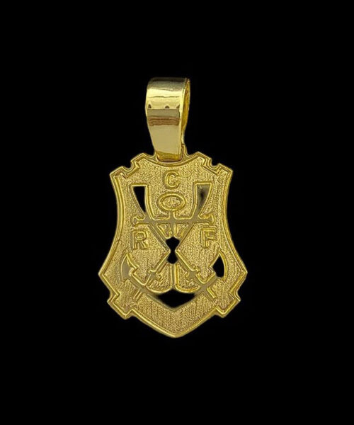 Pingente Crf g - Banhado a Ouro 18k