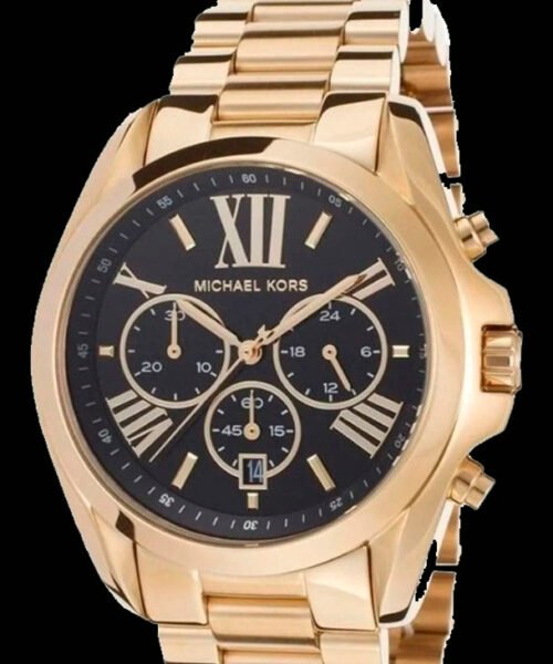 Relógio Michael Kors 100% Original Banhado A Ouro 18k