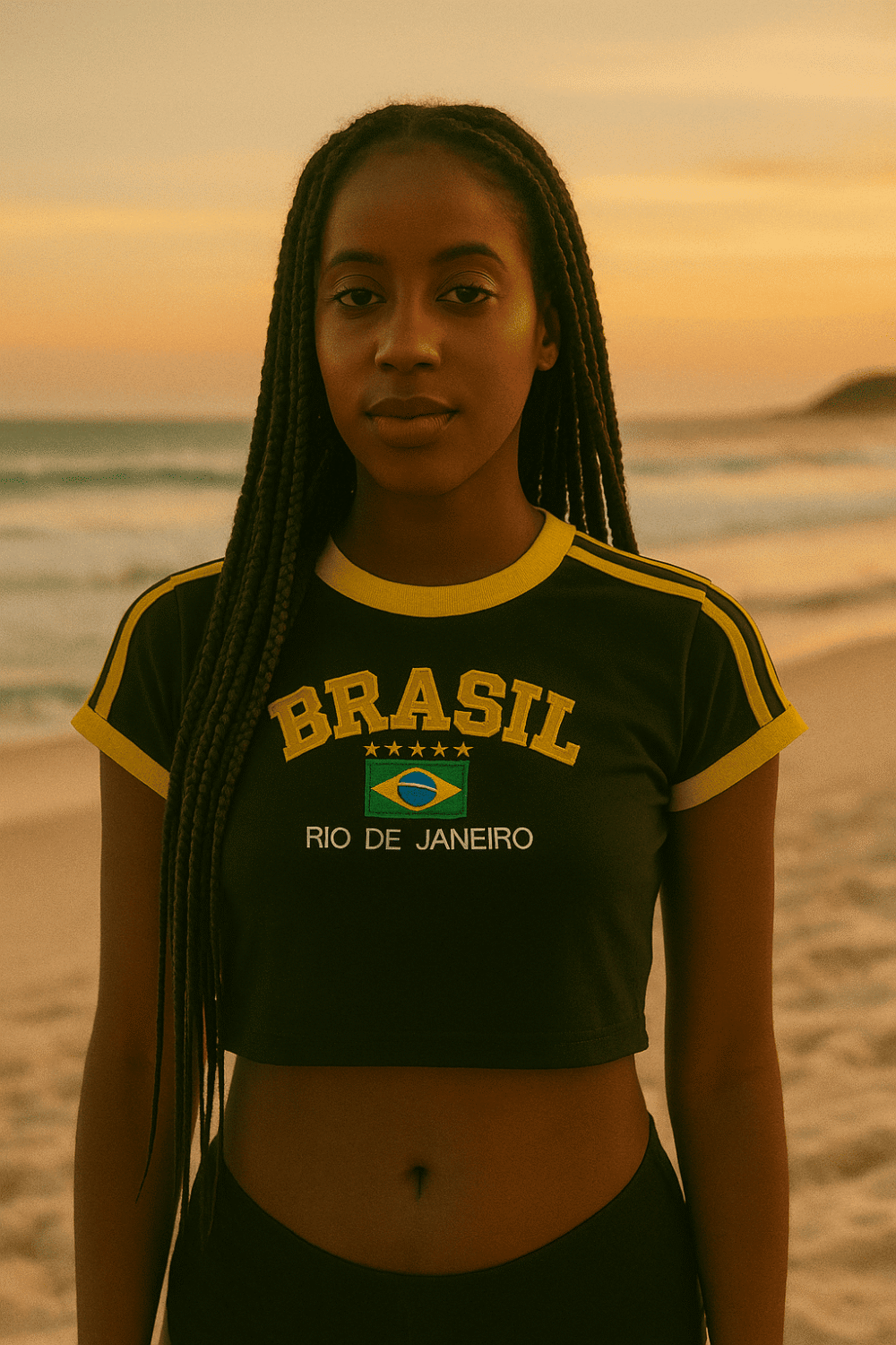 Cropped Do Brasil Bordada Retrô - Imagem 31