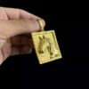 Pingente Cavalo 3D Banhado A Ouro 18K P