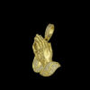 Pingente Fe M – Banhado A Ouro 18K