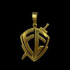 Pingente Fe M – Banhado A Ouro 18K 2