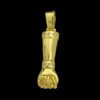 Pingente Figa G – Banhado A Ouro 18K 2
