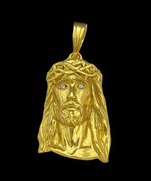 Pingente Jesus Cristo - Banhado a Ouro 18k