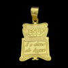 Pingente Jesus E O Dono G – Banhado A Ouro 18K 2