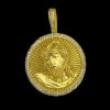 Pingente Jesus G – Banhado A Ouro 18K 2