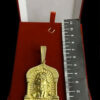 Pingente Jesus Quem Me Guarda G Banhado A Ouro 18K P