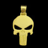 Pingente Justiceiro Gg – Banhado A Ouro 18K 2