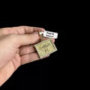 Pingente Salmo 91 Cravejado Banhado A Ouro 18K Preto