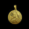 Pingente Sao Jorge M – Banhado A Ouro 18K Vazado
