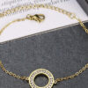 Pulseira Luxo Feminina Banhada A Ouro 18K 2