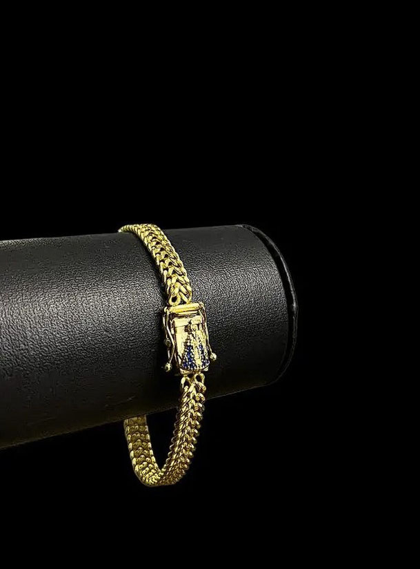 Pulseira Banhada A Ouro Sra